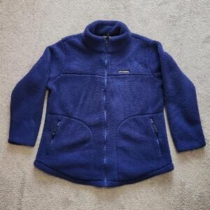 Columbia blue fleece jacket